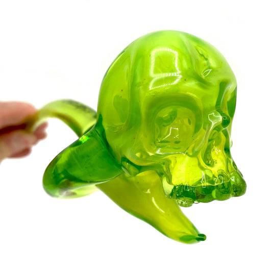 Lime Green Skull Sherlock