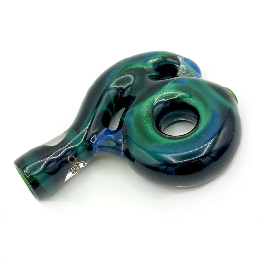 Experimental Green Sidecar Donut Pinchie