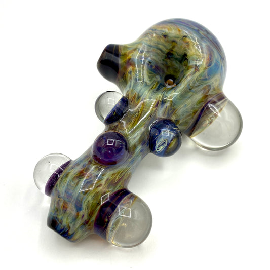 Dotted Fume-Raked Spoon