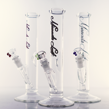 45° Short Straight Tube Waterpipe