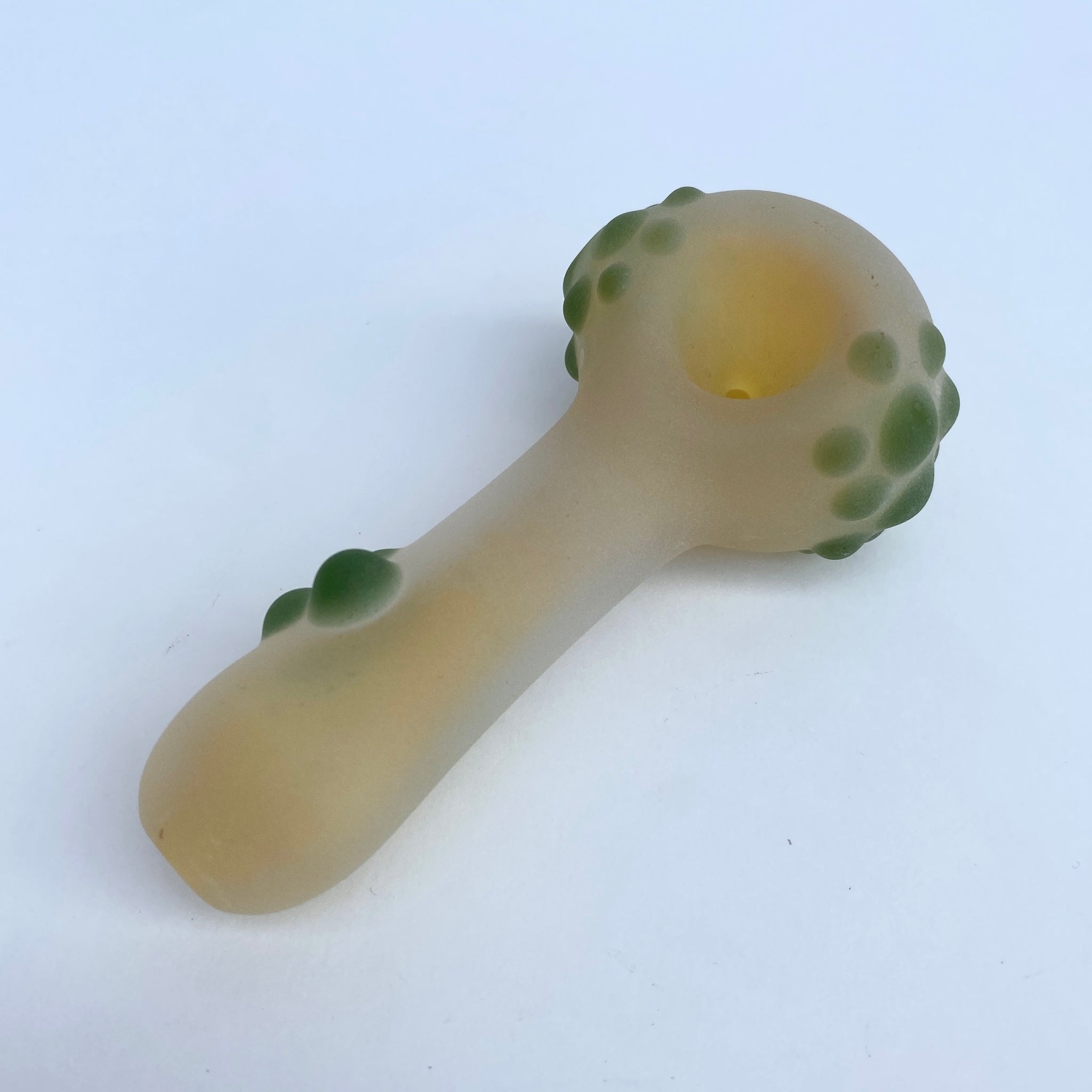 Frosted Frit Spoon