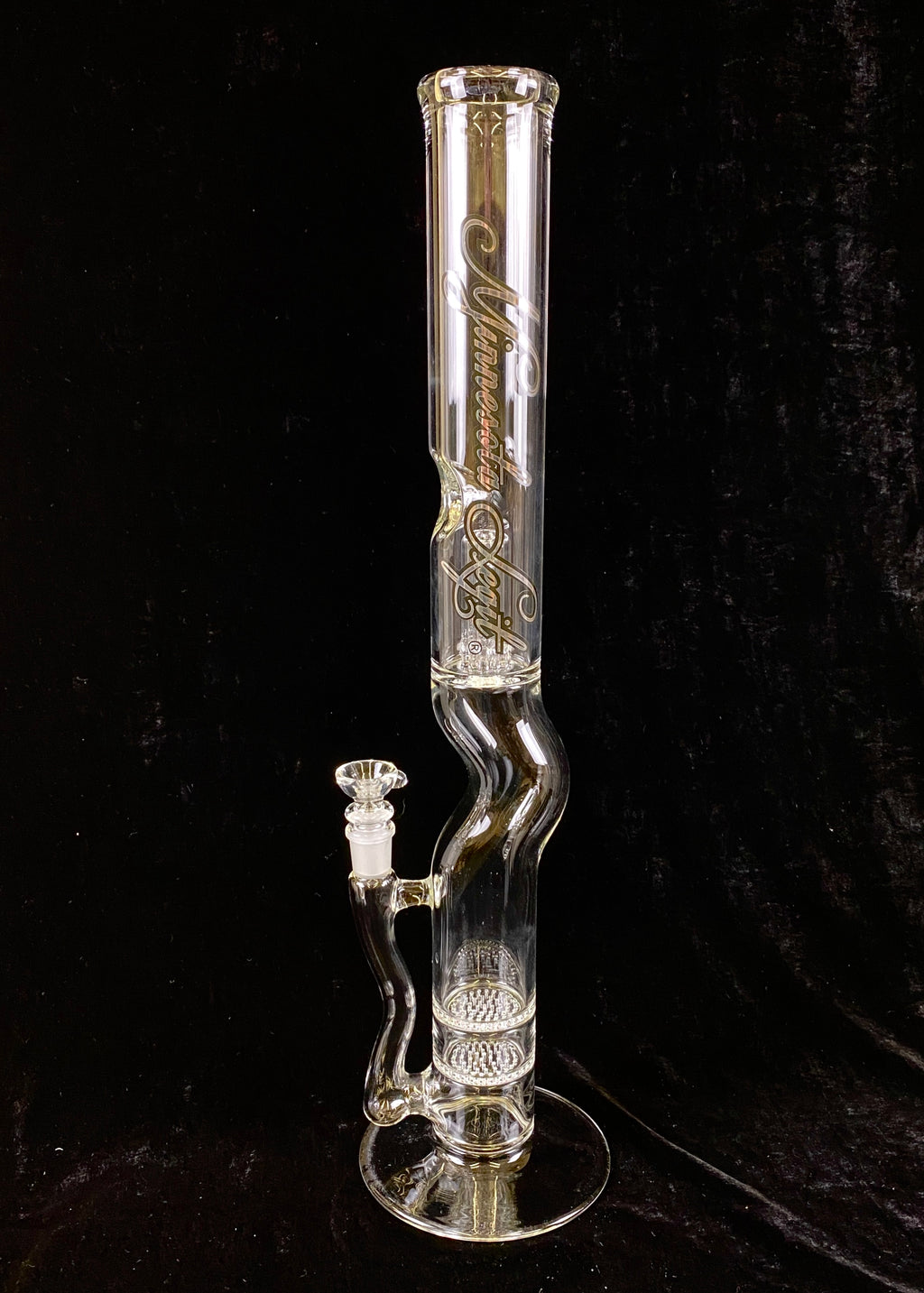 Double Honeycomb w. Micro Dome Cage Waterpipe