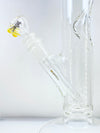 45° Tall Straight Tube Waterpipe w/ Cage Downstem