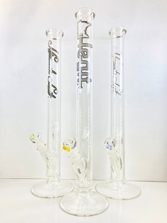 °45 Tall Straight Tube Waterpipe