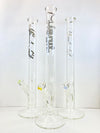 45° Tall Straight Tube Waterpipe w/ Cage Downstem