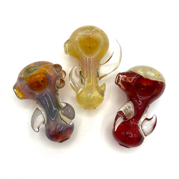 Spiked Frit Spoon w/ Fumed Head