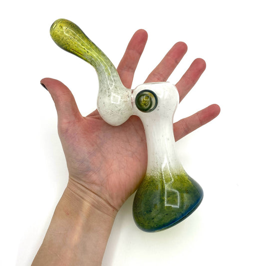 Standing Frit Bubbler w/ Marble