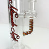 Bent Cage Waterpipe w/ Cane Accents