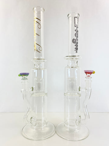 Dome Cage w/ Inline Waterpipe