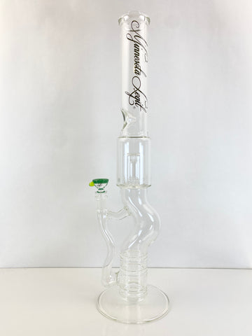 Double Honeycomb w/ Dome Cage Waterpipe