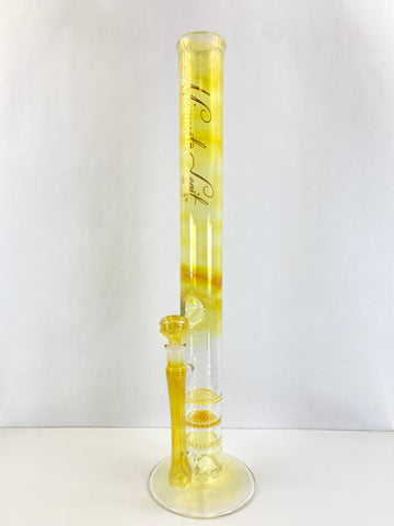 Fumed Triple Honeycomb Waterpipe