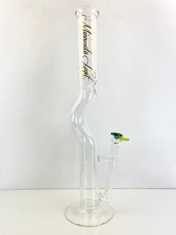 Tall Curved Stemless Waterpipe w/ Ice Catch