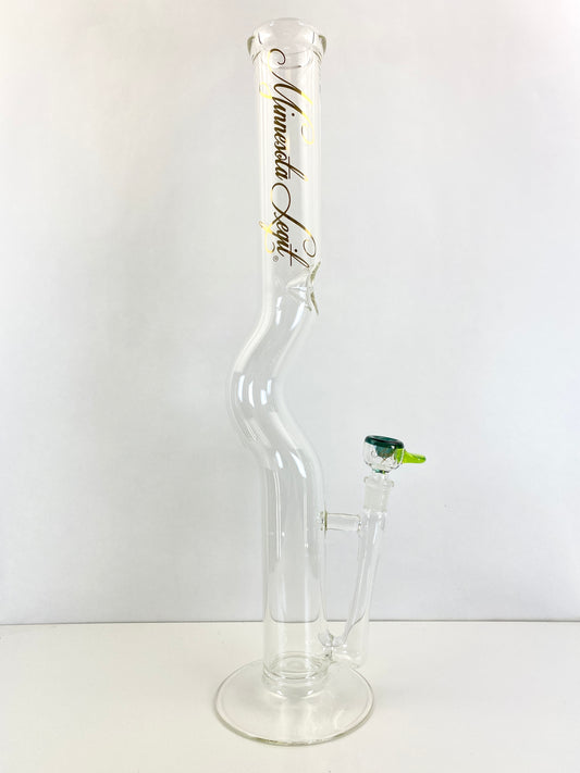 Tall Curved Stemless Waterpipe w/ Ice Catch