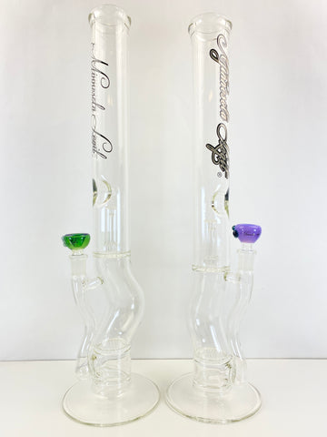 Single Honeycomb Waterpipe w/ Micro Dome Cage