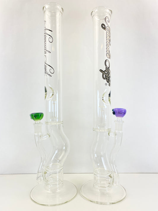Single Honeycomb Waterpipe w/ Micro Dome Cage