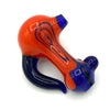 Blue & Orange Swirl Wig Wag Spoon