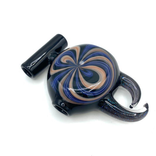 Pipe Pendant w/ Dichro Accents