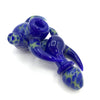 Deja Blue Handpipe w/ Dark Opal