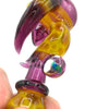 Purple Phoenix Handpipe w/ Dark Opal