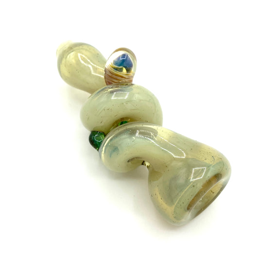 CFL Twisted Pinchie w/ Opal (Mint > Fuchsia)