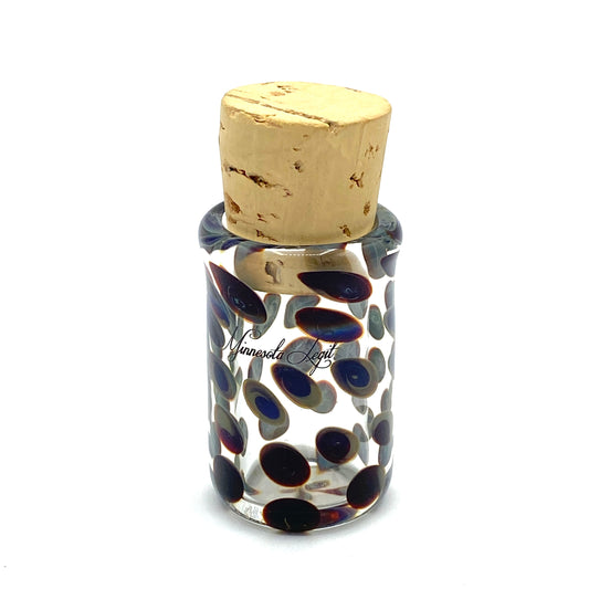 Dotted Cork Jar