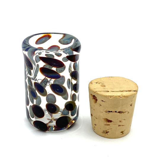 Dotted Cork Jar