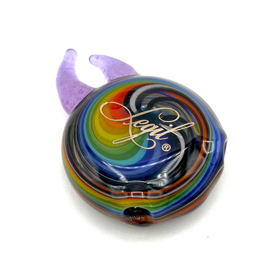 Full Rainbow Wig Wag Hollow Pendant