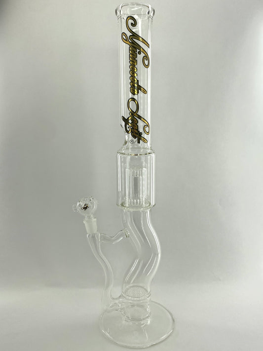 Single Honeycomb Waterpipe w/ Dome Cage