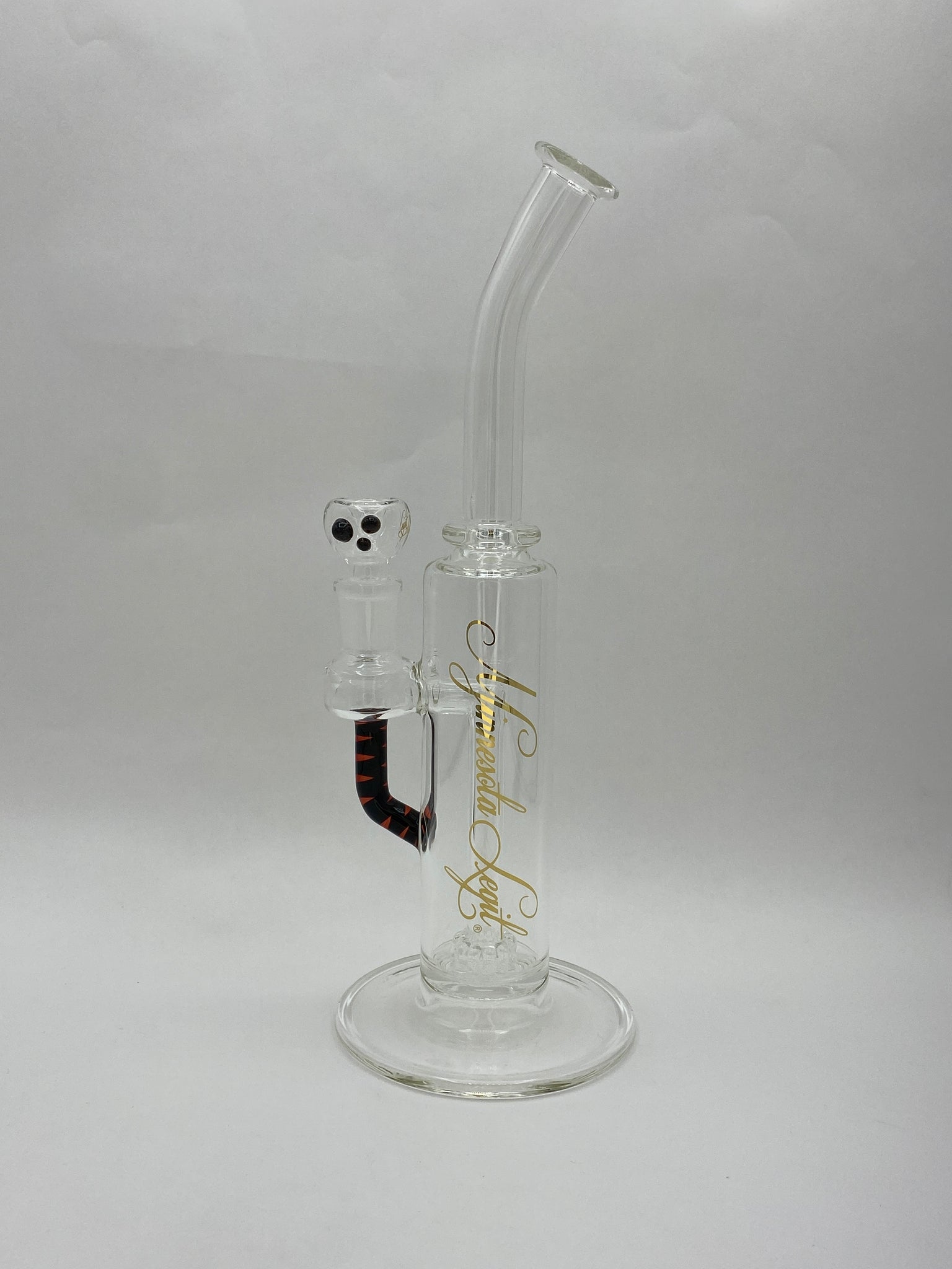 Bent Cage Waterpipe w/ Cane Accents