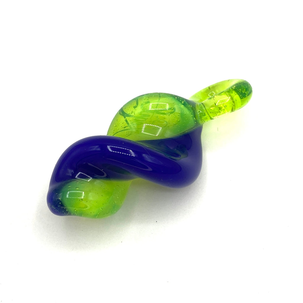 Deja Blue Slyme Twist Pendant