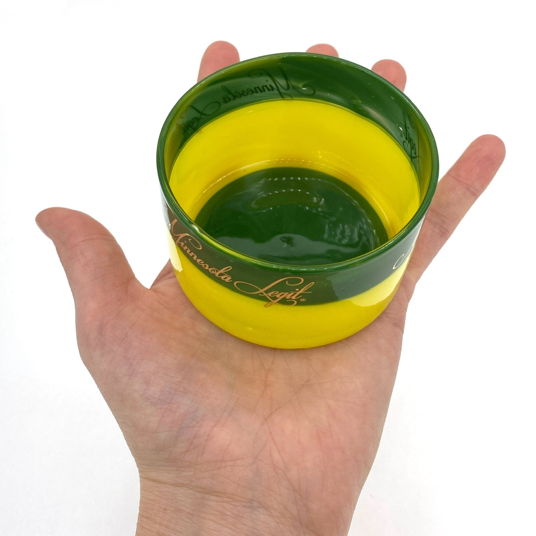 Green & Gold Ashtray