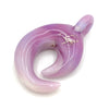 Lavender Fuscia Wave Pendant