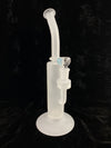 Frosted Bent Cage Waterpipe