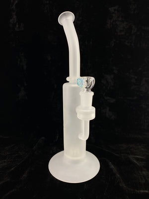 Frosted Bent Cage Waterpipe