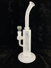 Frosted Bent Cage Waterpipe