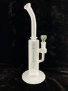 Frosted Bent Cage Waterpipe