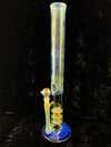 Fumed Triple Honeycomb Waterpipe