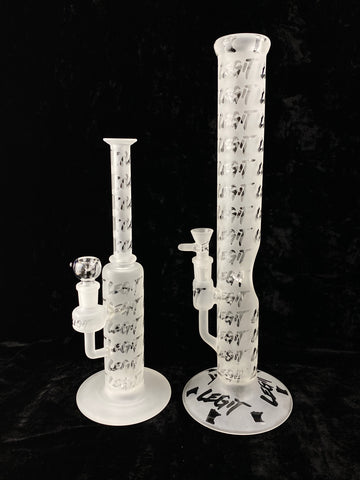 Frosted Cage Waterpipe