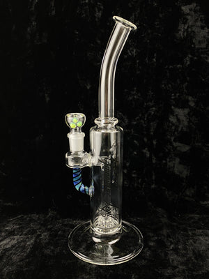 Bent Cage Waterpipe w/ Cane Accents