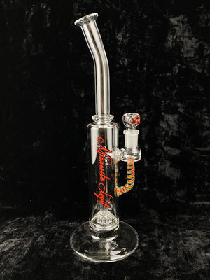 Bent Cage Waterpipe w/ Cane Accents