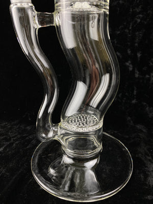 Single Honeycomb Waterpipe w/ Micro Dome Cage