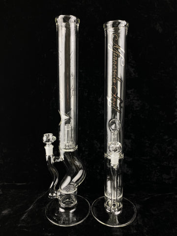 Single Honeycomb Waterpipe w/ Micro Dome Cage