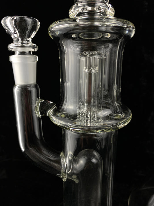 Dual Cage Hybrid Beaker Waterpipe