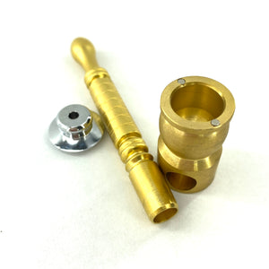 Brass Pipe w/ Magnetic Lid