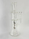 Dual Cage Hybrid Beaker Waterpipe