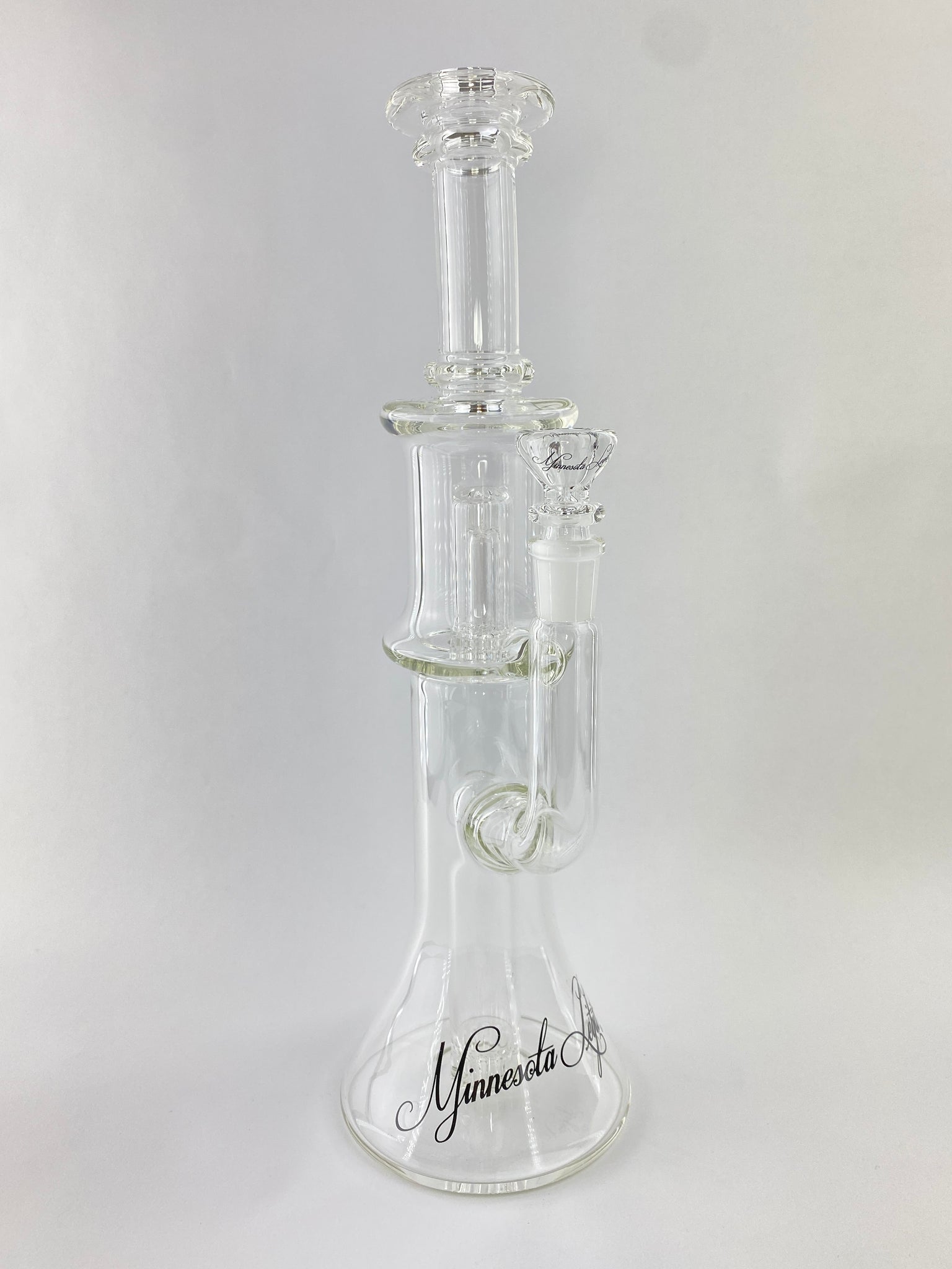 Dual Cage Hybrid Beaker Waterpipe