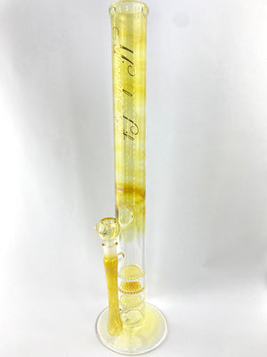 Fumed Triple Honeycomb Waterpipe