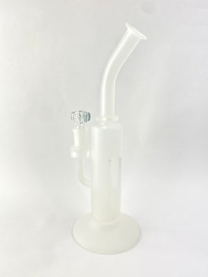 Frosted Bent Cage Waterpipe