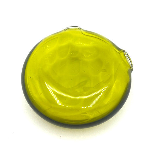 Chartreuse Hollow Pendant