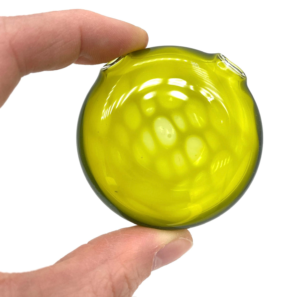 Chartreuse Hollow Pendant